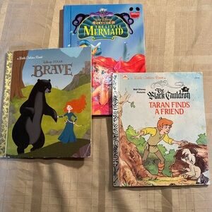 Vintage Disney books ( lot of 3)